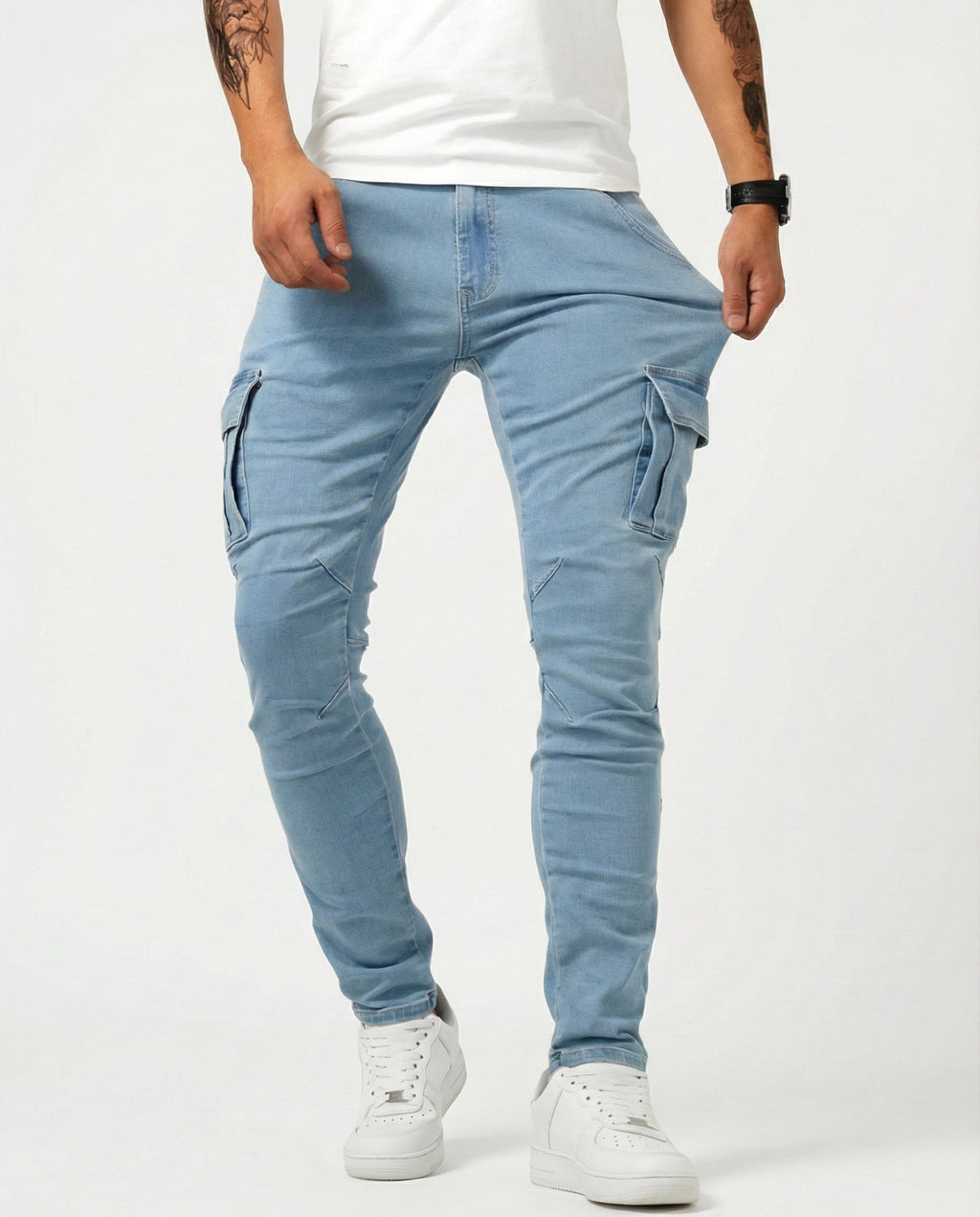 Stretch-Cargohose