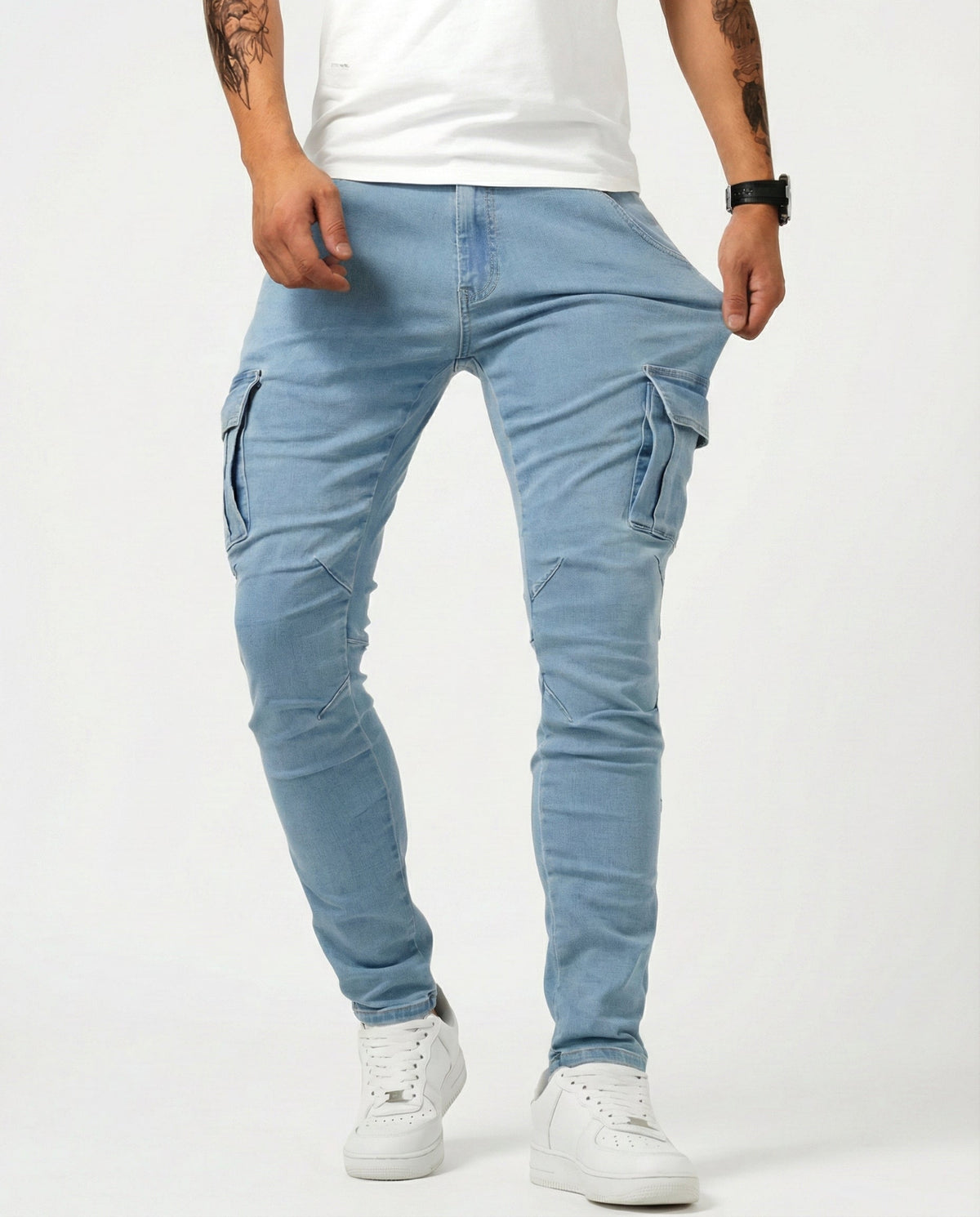 Stretch-Cargohose