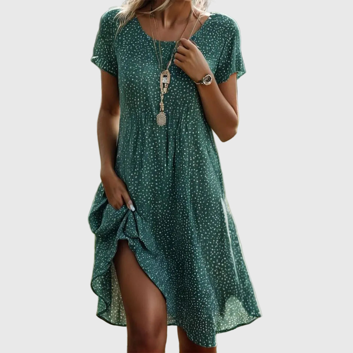 Bianca | Luxuriöses Midi-Kleid mit modernem Look