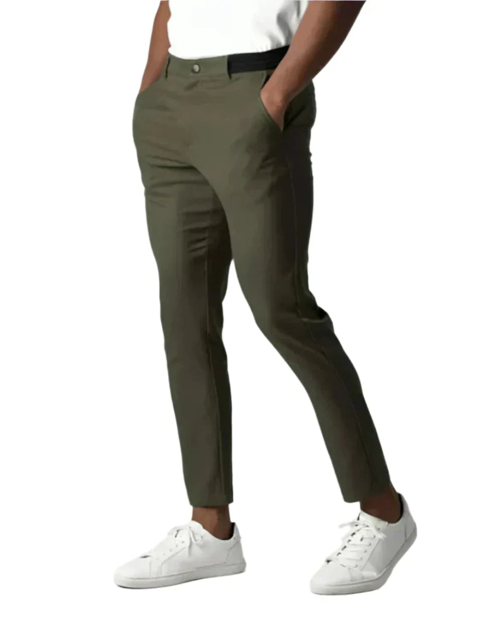 Elastische Chino-Hose